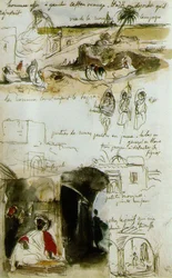 Taccuino di schizzi dal Marocco, 1832